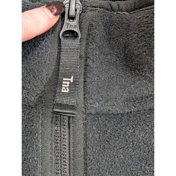 NWOT Aritzia TNA Sno Polar ¼ Zip Hip Sweater Black Small - Picture 5 of 10
